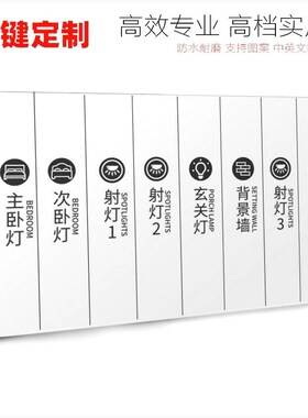 定做夜光贴纸酒店透明带图教室