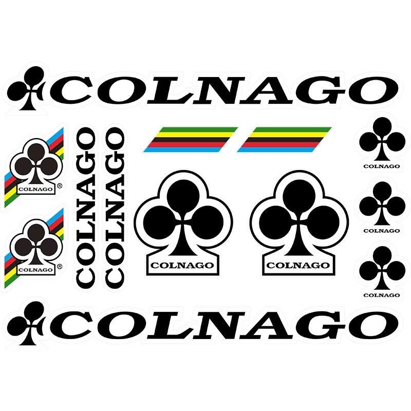 梅花COLNAGO车架装饰贴自行车贴纸山地车公路车车架贴遮瑕耐刮蹭