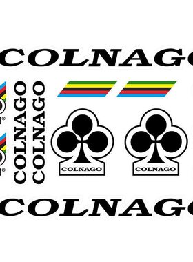 梅花COLNAGO车架装饰贴