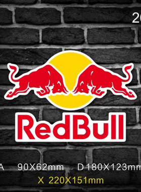 单板滑雪耐低温滑板头盔汽车公园平花自由式比赛镂空贴纸red牛261