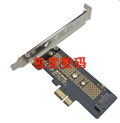 NVMe PCIe x4 x2 M.2 NGFF SSD转PCIe x1转接卡PCIe x1 to M.2