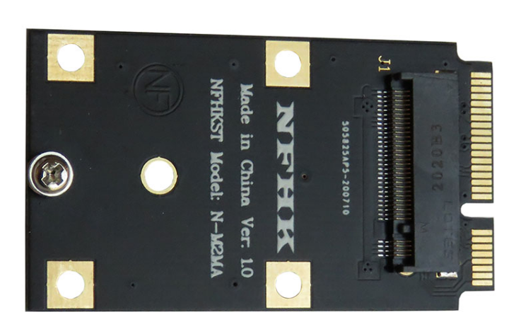 MINI PCIE to NVMe M.2 NGFF SSD转mini pcie无线网卡接口转接卡