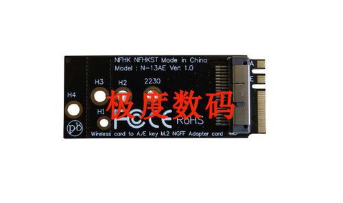 A1398 BCM943602CS无线网卡转intel Key A A+E M.2 NGFF无线网卡