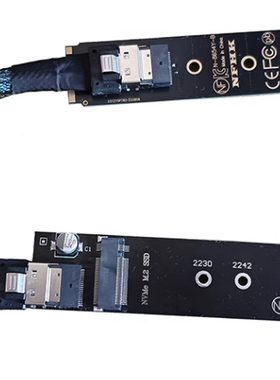 2280 2260 2242 NVMe M.2 SSD硬盘位转22110 M.2 SSD转接卡延长线