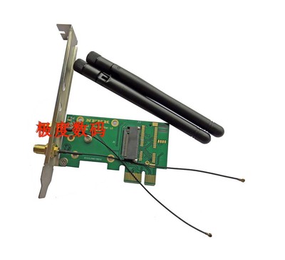 A+E key A key M.2 NGFF无线网卡转PCIe x1网卡转接卡 9435-2A