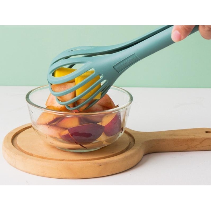 多功能打蛋夹夹子厨房搅拌打奶二合一长柄手动捞面条夹勺子耐高温