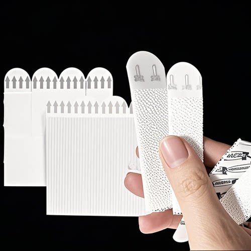 免打孔挂画神器婚纱照相框挂墙钉魔力扣无痕胶魔术贴隐形双面粘贴