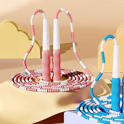 儿童竹节中考跳绳小学生专用健身