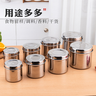 不锈钢304留样盒幼儿园带盖酒店学校厨房食堂食物菜品食品留样盒