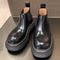THE NEW BIG-TOE MENS PLATFORM PLATFORM BOOTS PLUS SIZE CHELSEA BOOTS MONA ARE THE SAME AS THE BRITISH STYLE MARTIN BOOTS
