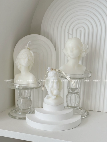 Брендовый кремовый декор, аромотерапия, свеча, французский стиль