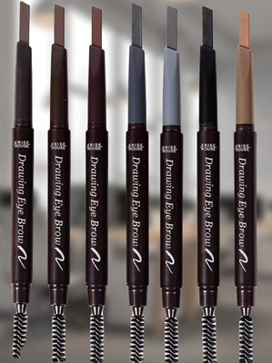 韩国双头自动旋转眉笔