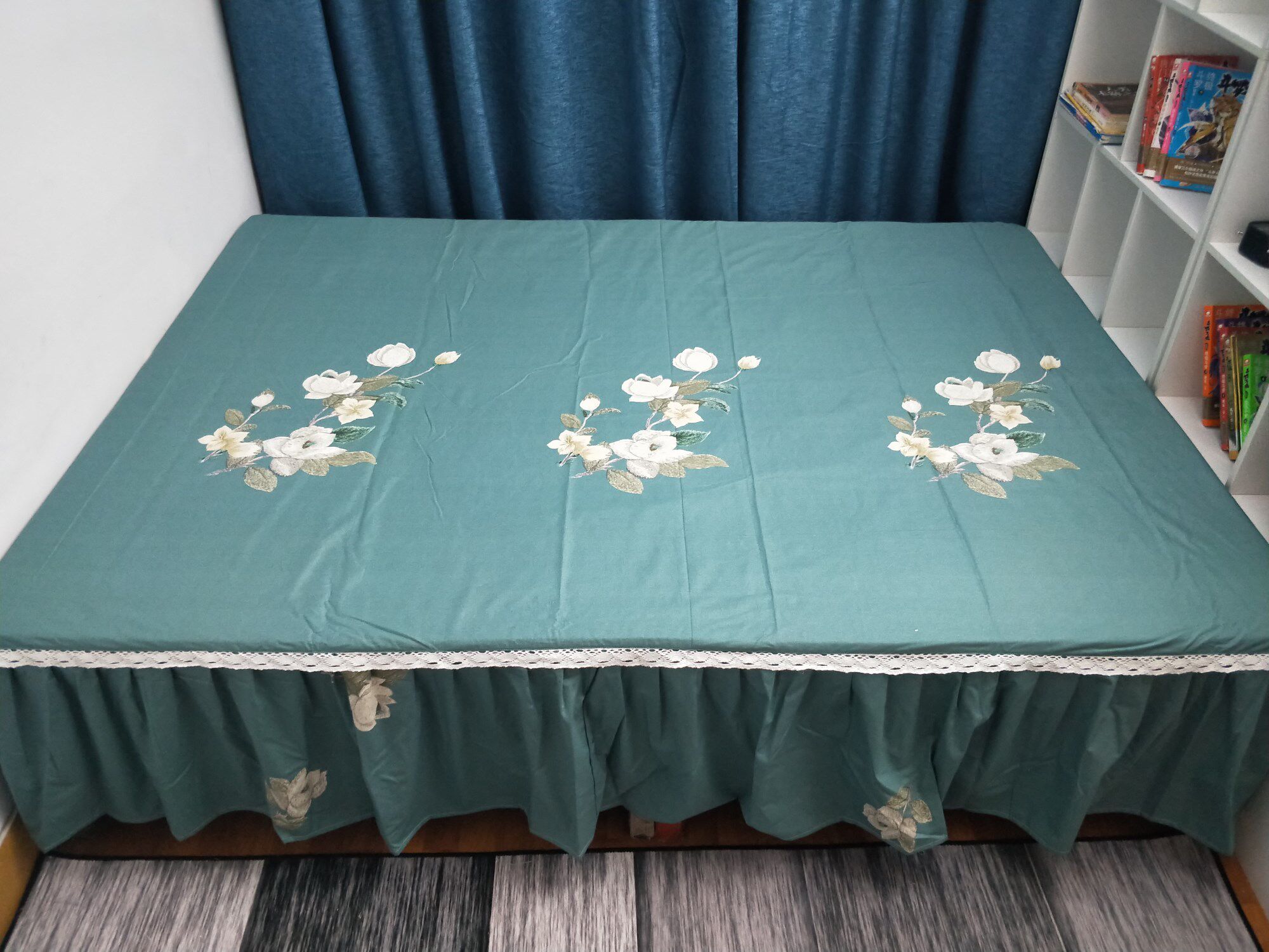 Tatami sheet Four piece suit pure cotton encryption Twill tape lace Northeast 3 /4in the Bedclothes , Bed skirts  category - from Buy2taobao.com to provide professional Taobao agent buy service