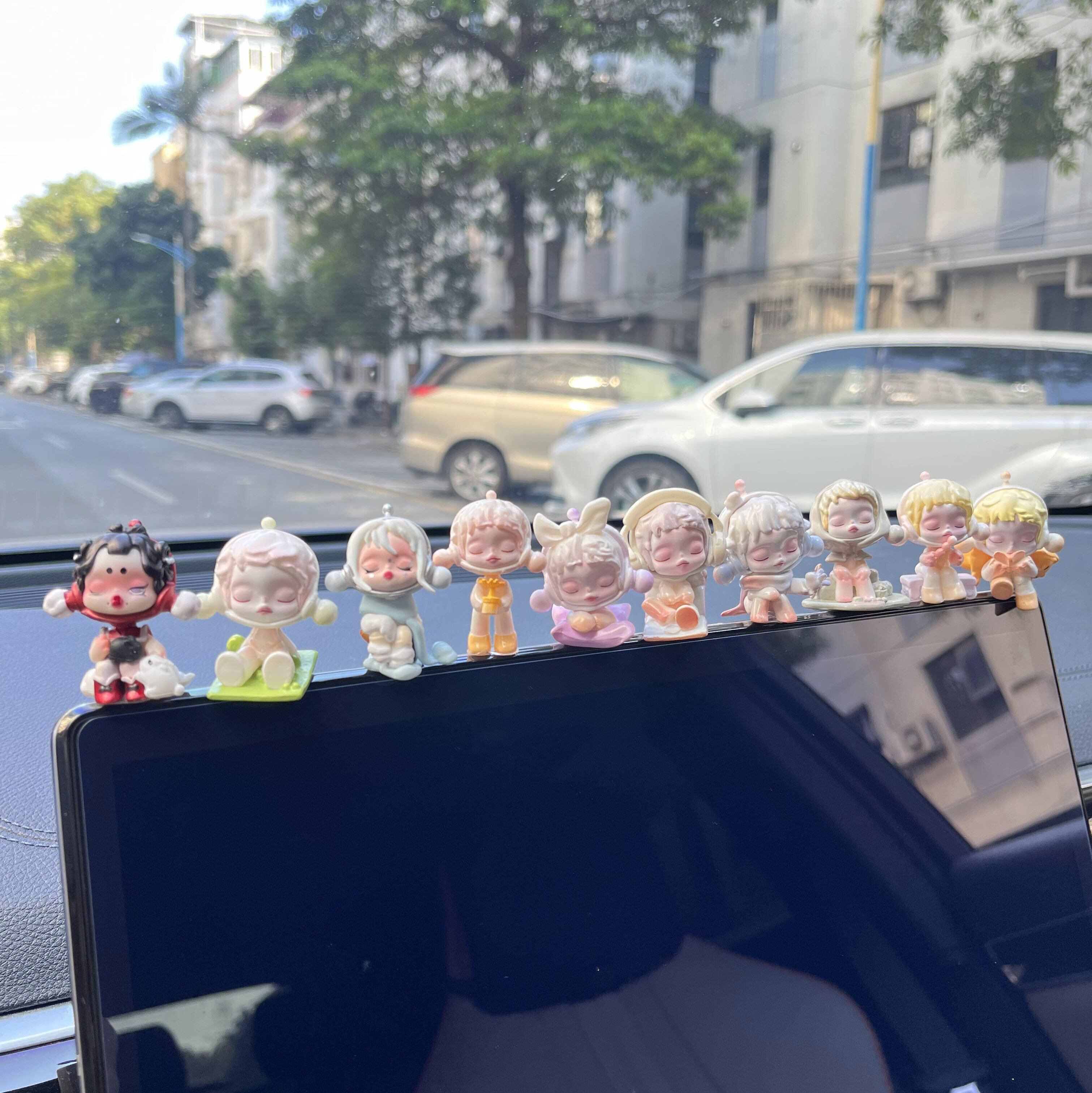 泡泡玛特汽车屏幕摆件车载中控台显示屏车载温度系列车内装饰品女,汽车用品/电子/清洗/改装,摆件,淘宝优惠券,粉丝福利购,淘宝优惠卷