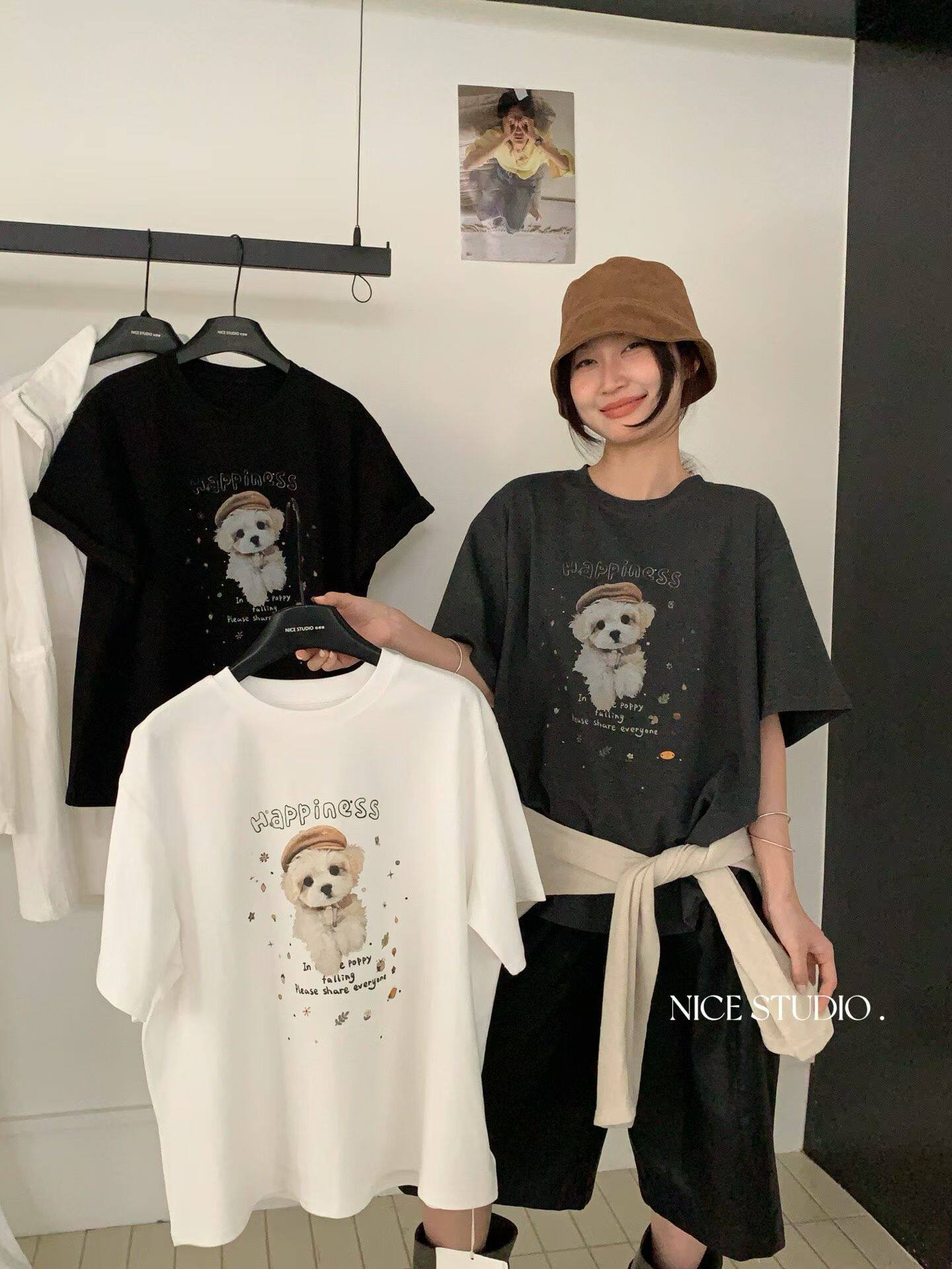 Nice studio奶思家秋T恤