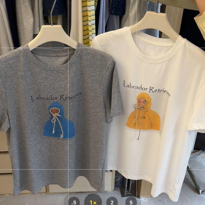 SUSAN夏季韩系松弛感卡通T恤