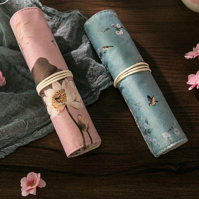 故宫文创文具教师节古风礼品收纳博物院笔袋复古帆布笔袋创意笔盒