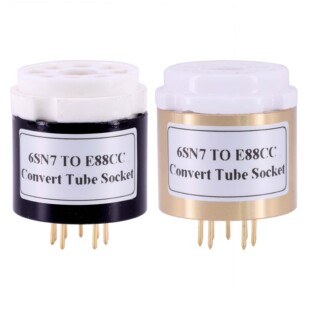 6SN7 6SL7 6N8P 6N9P转ECC88 E88CC 6922 6N2 电子管转换座管座