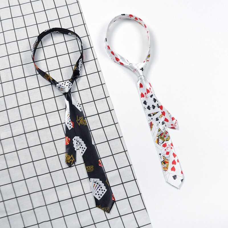 韩版小领带ins学院风日系jk男女