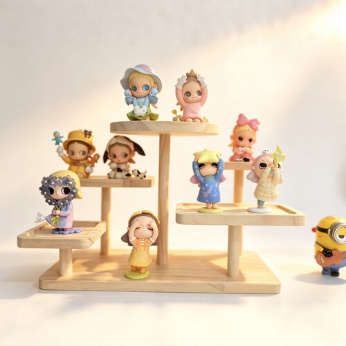 泡泡玛特Nyota自在生长系列梦想盲盒手办收纳展示架公仔陈列架