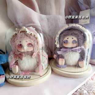 超级元气工厂甜想Cino花房精灵毛绒盲盒手办收纳盒公仔造景展示盒