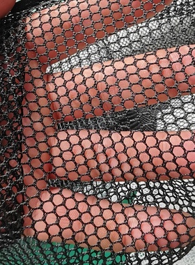 六角网眼布软网纱捞鱼网布料渔网抄网鱼护网布鱼兜网晒鱼缸隔离网