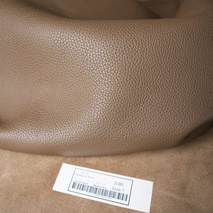 H家西班牙Fontanellas大象灰TC2.8MM手工diy头层牛皮真皮料