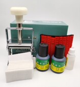 华佰威生产日期打码 打日期 仿喷码 机A7型油墨手动卡槽字粒打码 器