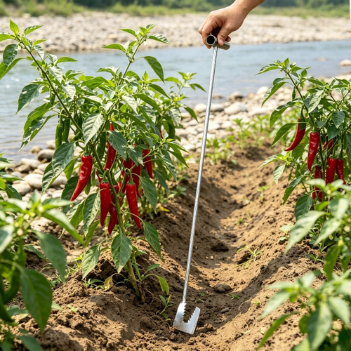 辣椒秧西红柿秧豆角秧拔秧钩子农用工具拔辣椒秧钩子