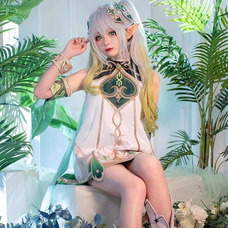 纳西妲小草神小吉祥cos服图片