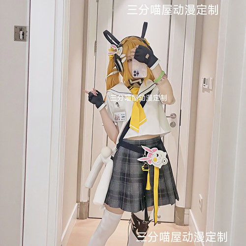 三分喵屋王者荣耀COS服安琪拉时之奇旅者漫画少女JK裙游戏cosplay