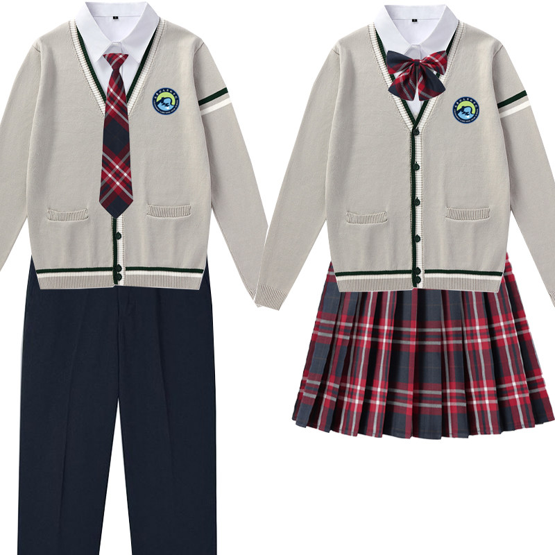 合唱演出制服英伦学院风学生班服
