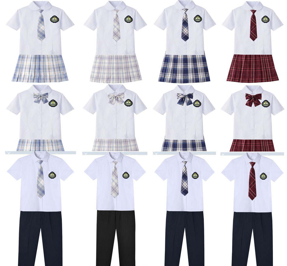 英伦学院风校服小初高大学生运动会毕业照班服诗朗诵合唱演出套装
