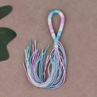 葡萄串挂绳钥匙扣材料包猴头屁桃文玩果壳风铃DIY半成品手工编绳