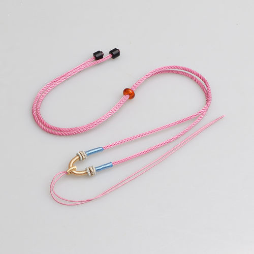 翡翠吊坠挂绳可调节挂脖项链绳手