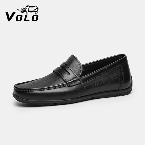 VOLO/犀牛休闲皮鞋低帮舒适