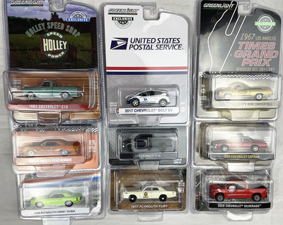 Greenlight绿光1：64合金车模