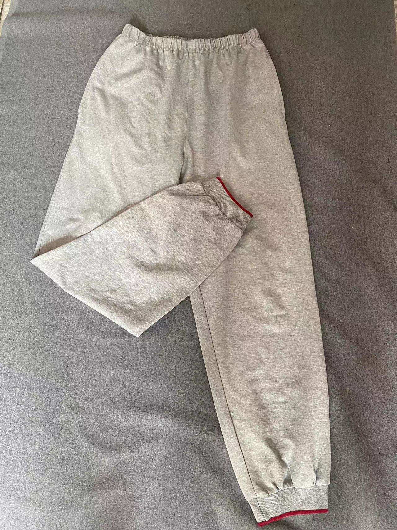 自然腰休闲运动裤长裤加绒加厚