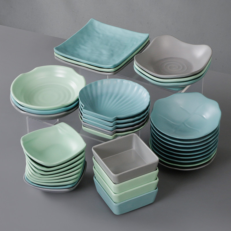 密胺餐具仿瓷小吃碟商用