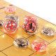 透明中国水晶象棋便携式 折叠手提棋盘送长辈儿童学生初学者送教程