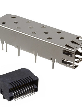 SFPK-SL「CONN SFP RCPT W/CAGE 10P SLD RA」连接器