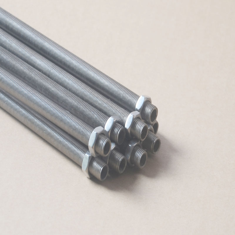 304不锈钢螺管M6M8M10M12M14M16空心穿线灯具全牙空心牙条螺丝杆