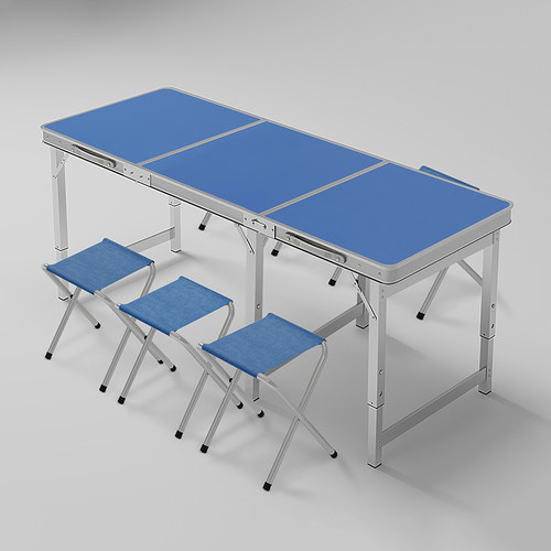 折叠桌摆摊长方形便携式