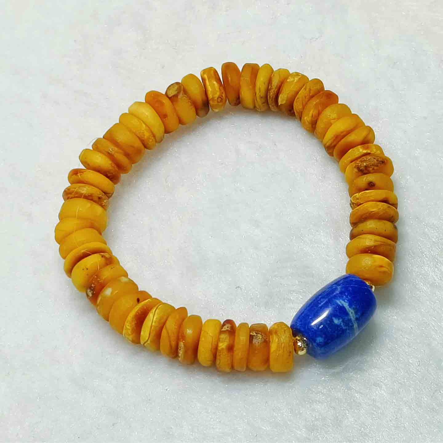 设计服务天然老蜜蜡饼手链定制直播间看实物选购朋友