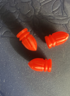 tpu一体软弹13mm通用竹节吸盘海绵弹鹞鹰海欧剃刀穿灿炠逆鳞白泽