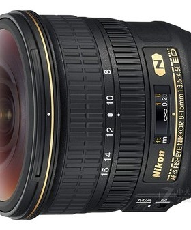 新款Nikon/尼康AF-S Fisheye NIKKOR 8-15mm鱼眼尼克尔全新正品