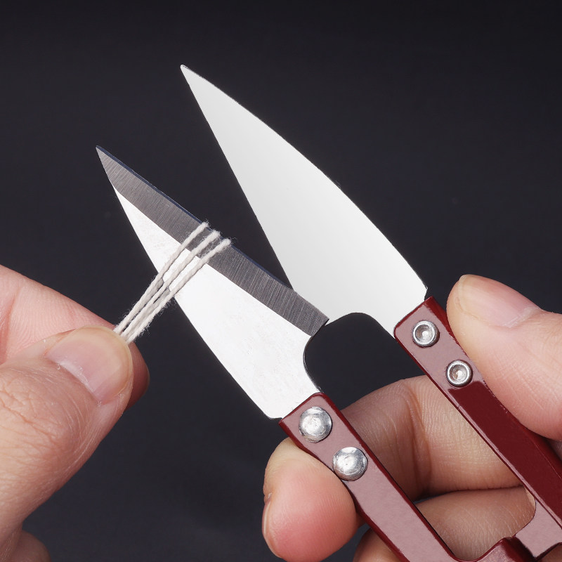 十字绣纱剪U型弹簧裁缝剪线头剪鱼线剪纸家用小剪刀裁缝尖头剪子,居家布艺,剪刀,淘宝优惠券,粉丝福利购,淘宝优惠卷