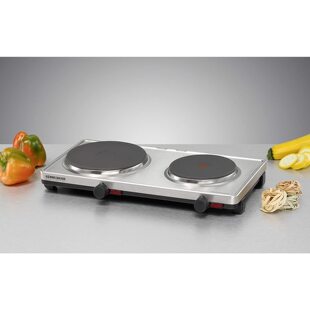 德国原装直邮ROMMELSBACHER AK3099双灶不锈钢电热炉茶炉静音烧水