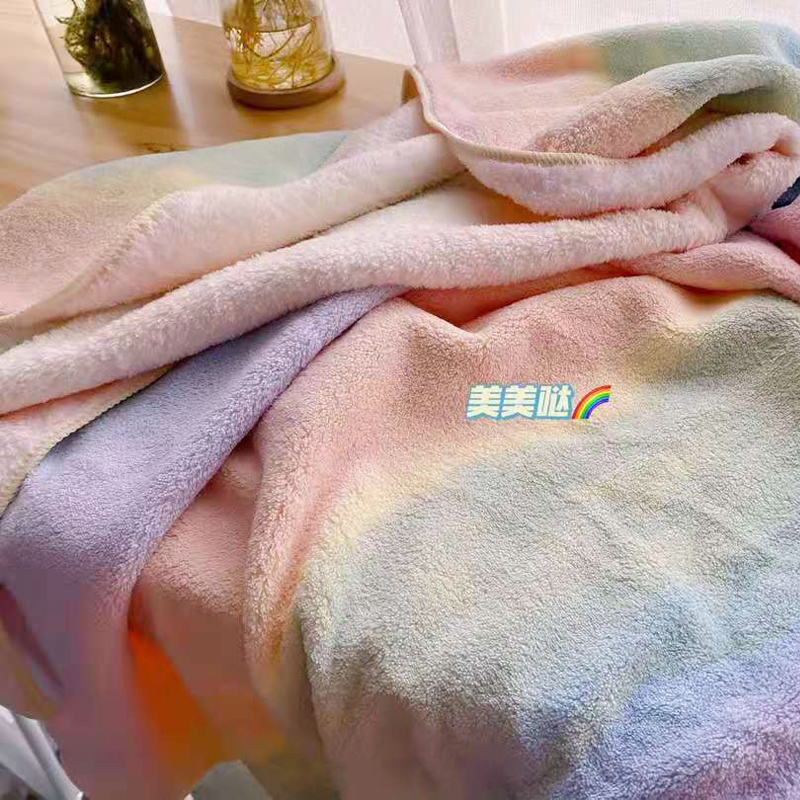特价!福利款成人家用珊瑚绒浴巾 儿童速干吸水洗澡浴巾 70x140cm