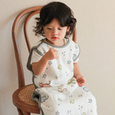 八层背心睡袋！宝宝秋冬竹棉八层纱布背心睡袋儿童防踢被婴儿睡袋